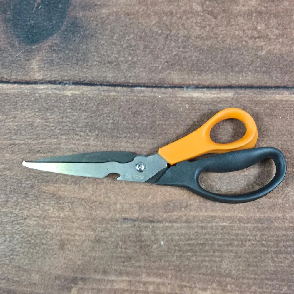 Fiskars Kitchen Shears Adult OS Black Orange Good Multi-Purpose Bottle Opener